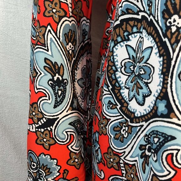 Ann Taylor LOFT Retro Floral Sheath Dress LP Boho Office Madmen Dinner Party Wed - Picture 4 of 10